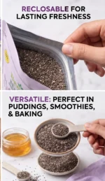 Black Chia Seeds / काले चिया सीड्स - Image 3